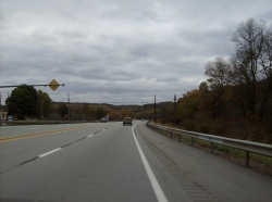 Along U.S. Route 422 in Summit Township