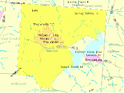 Detailed map of Wayne Township