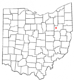 Location in Ohio