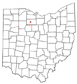 Location in Ohio