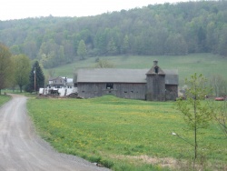 A farm in Columbia Township