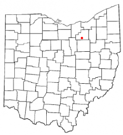 Location within the state of Ohio