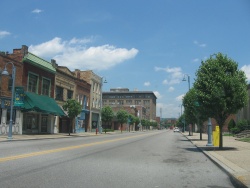 Downtown Aliquippa, Pennsylvania