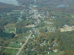 A birdseye view of Mt. Jewett (click to enlarge)