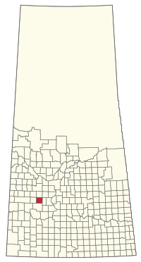 Location of the RM of St. Andrews No. 287 in Saskatchewan