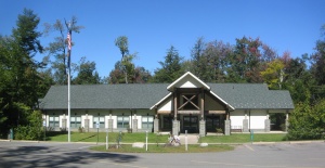 The park office for Ricketts Glen State Park is in Colley Township