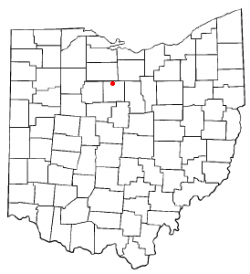 Location of Chatfield, Ohio