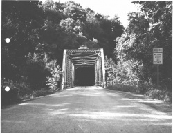 This 1882 bridge over Scrubgrass Creek is on the National Register of Historic Places